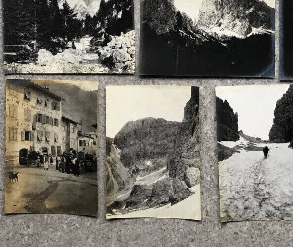 Vintage Photographs Lot x21 Mountain Landscape, Piz Palin, Tirren, Saraguin 1902 image 4