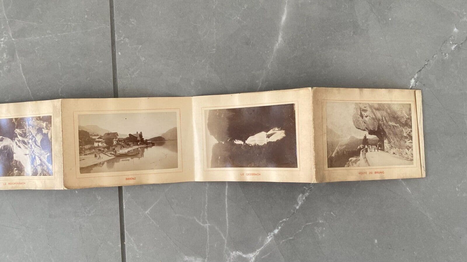 Vintage Photographs Antique Album Oberland Bernois, albumen prints c 1870 image 5