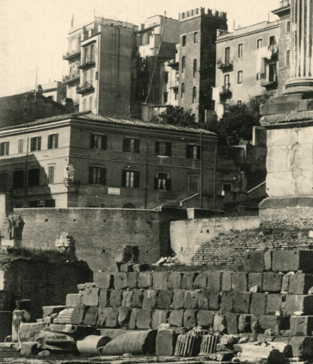 Vintage Photographs Landscape Forum Colonne Foca, Italy circa 1900 image 2