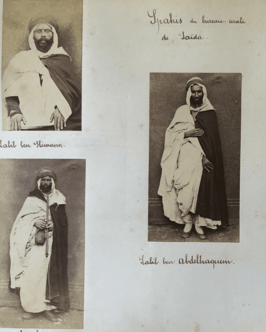 Vintage Photographs Antique Album 1885 Orientalism, Biskra, Algeria, Landscape image 1