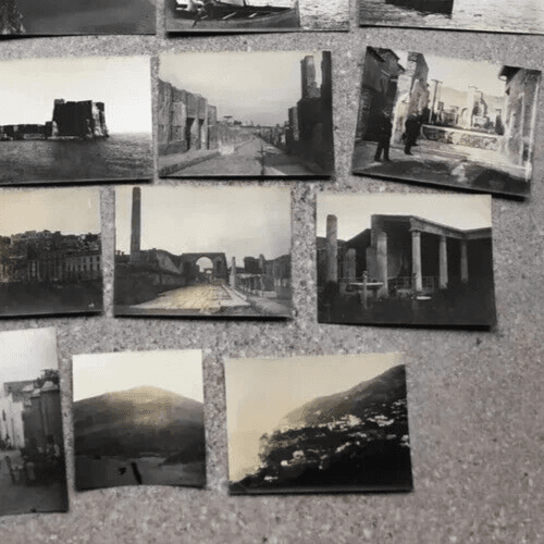 Vintage Photographs Lot x18 Italy Cityviews Landscapes 1902 image 9
