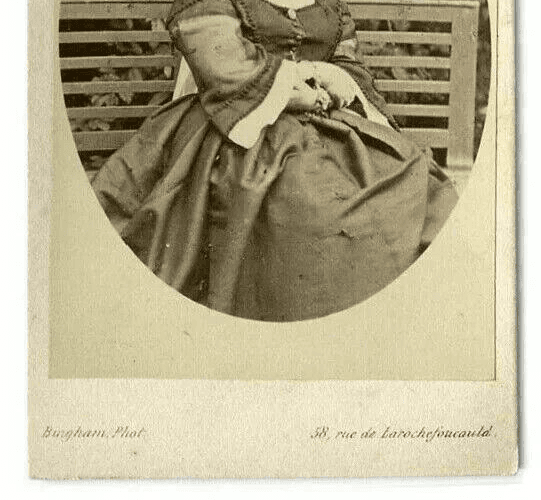CDV Photographs BINGHAM - Queen Victoria, Vintage Albumen c. 1870 image 2