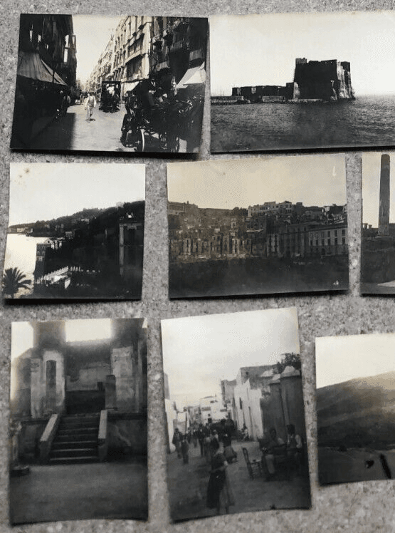 Vintage Photographs Lot x18 Italy Cityviews Landscapes 1902 image 1