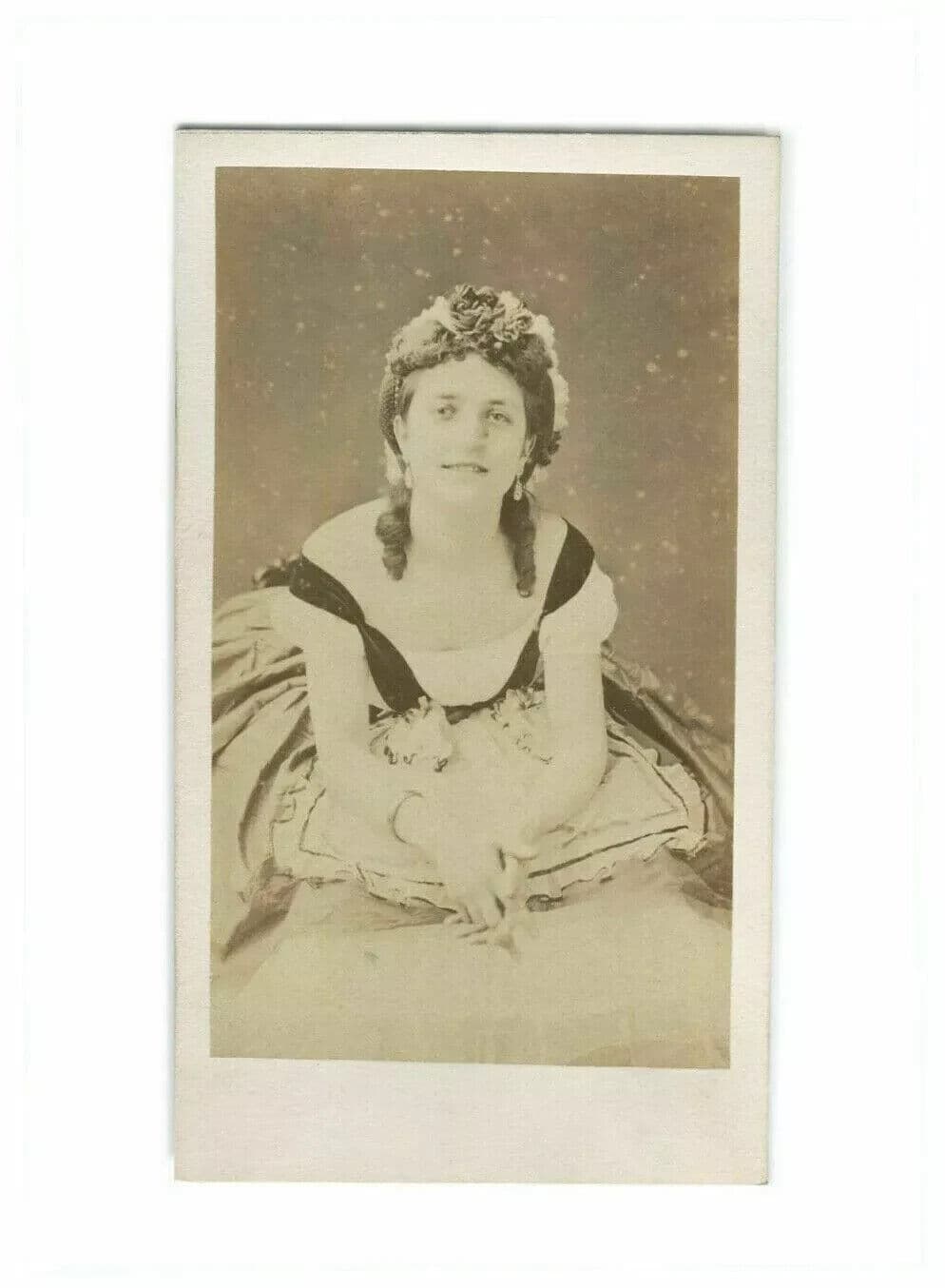CDV Vintage Photographs ULRIC GROB - Anna Merante , OPERA c. 1864 image 8