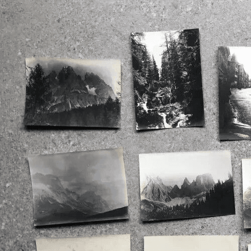 Vintage Photographs Lot x13 Landscape Mountain and People 1902 image 8