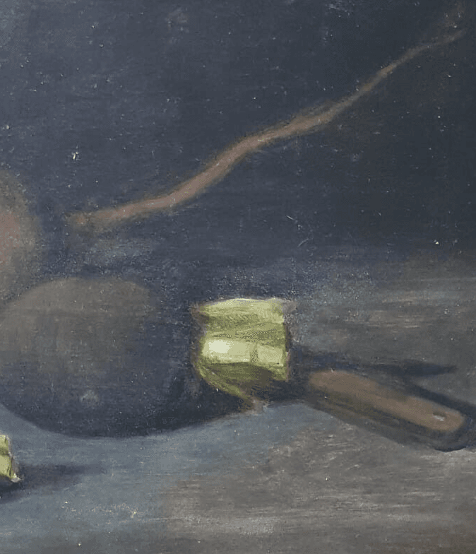 Antique Painting Original Still Life, signed Louis Eugène LAMBERT (1825-1900) image 3