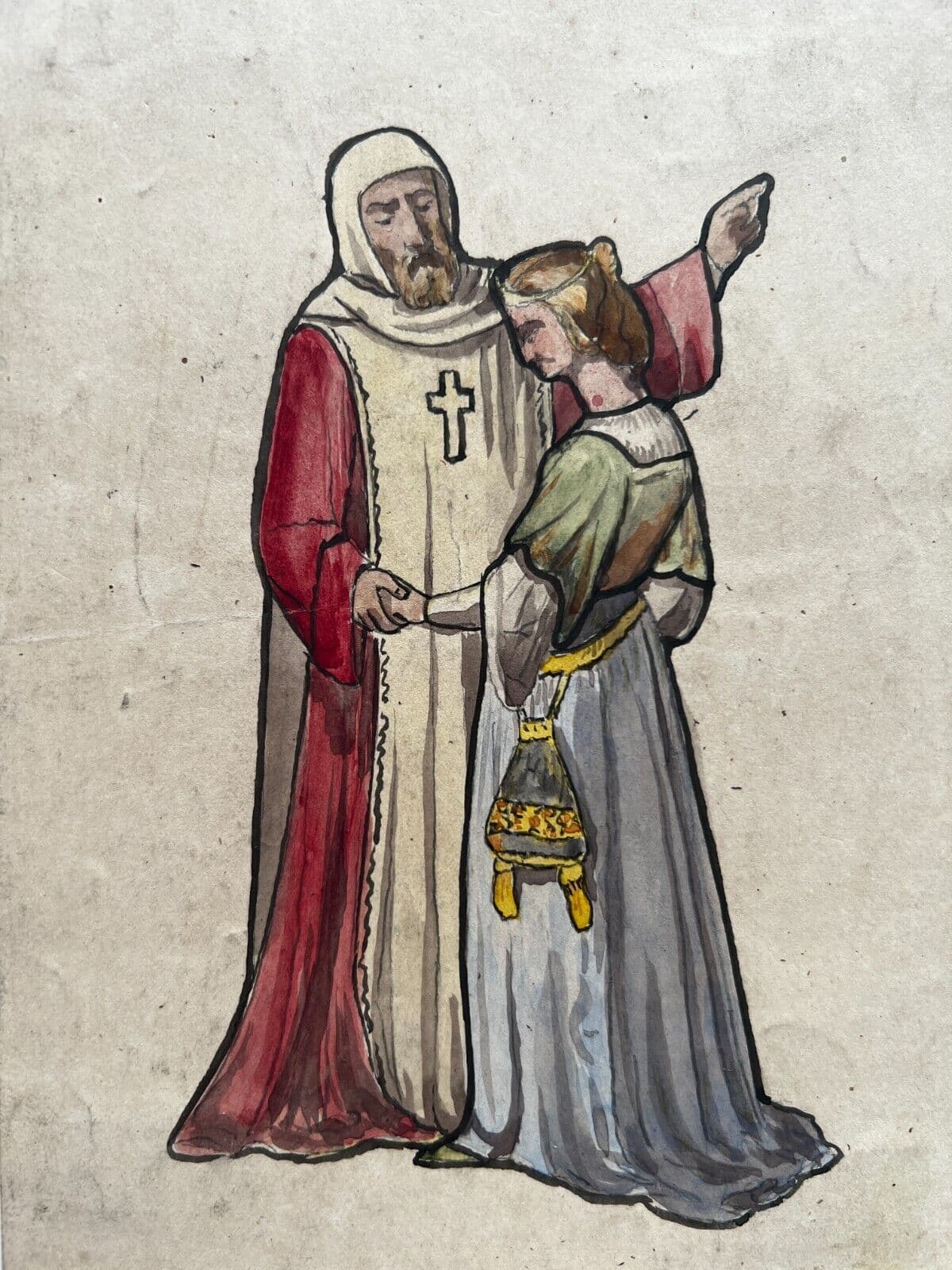 Drawing Crusade Men, People, Religion image 1