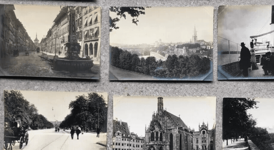 Vintage Photographs Lot x20 Europe Cityviews Landscape 1902 image 5
