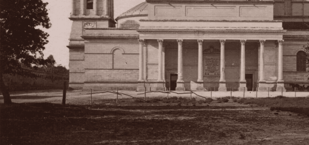 Vintage Photograph Italy, Roma Landscape St Paul Basilica 1901 image 3