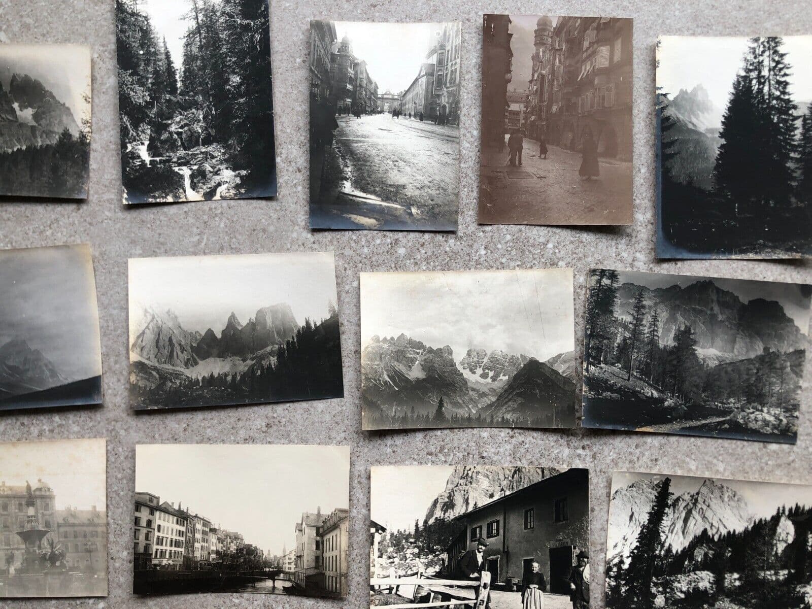 Vintage Photographs Lot x13 Landscape Mountain and People 1902 image 3