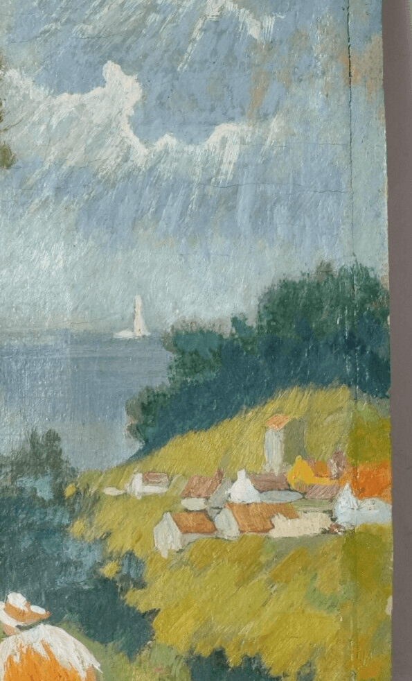 Antique Original Painting Nicolas SOROKINE (XIX-XX) Landscape image 5