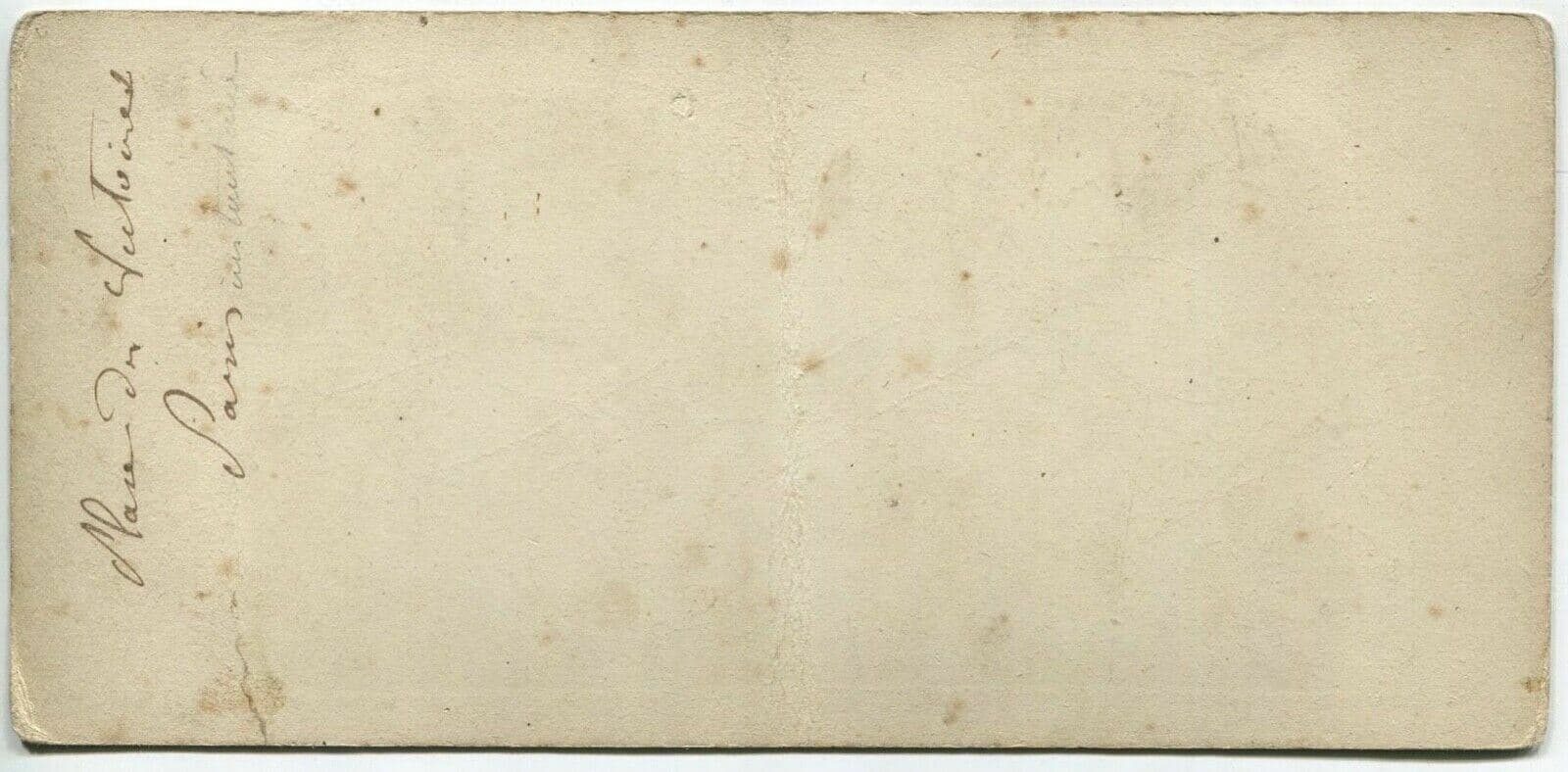 Vintage Stereoview Photograph Place Victoires - Lecocq-Frêné - Albumen 1860 image 3