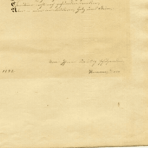 Antique Manuscript Hermann Zorn Letter Papers Poem Old Original image 4