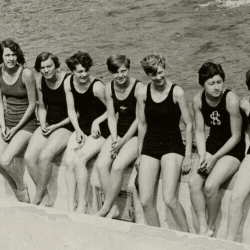 Vintage Photography Original American Swimmers 1920' image 2
