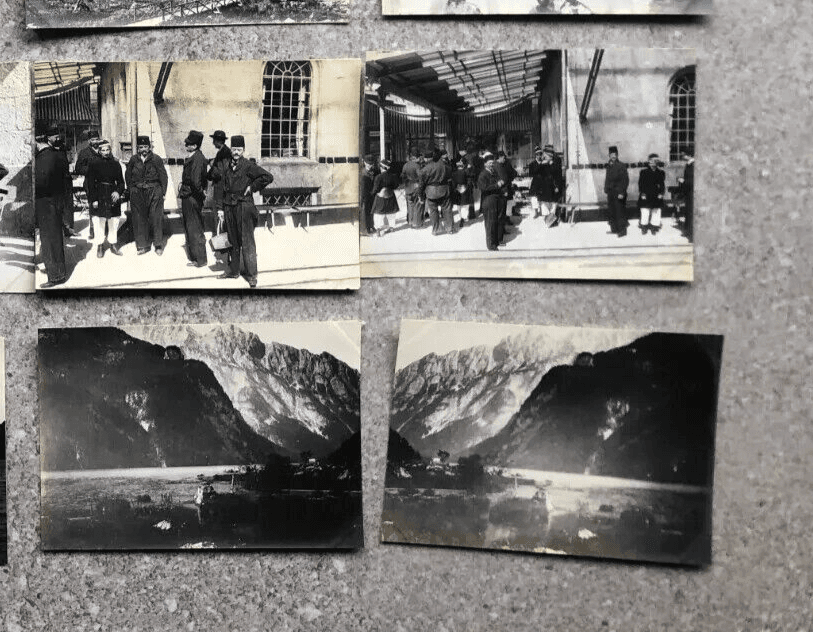 Vintage Photographs Lot x16 Mountain and People Landscape image 5
