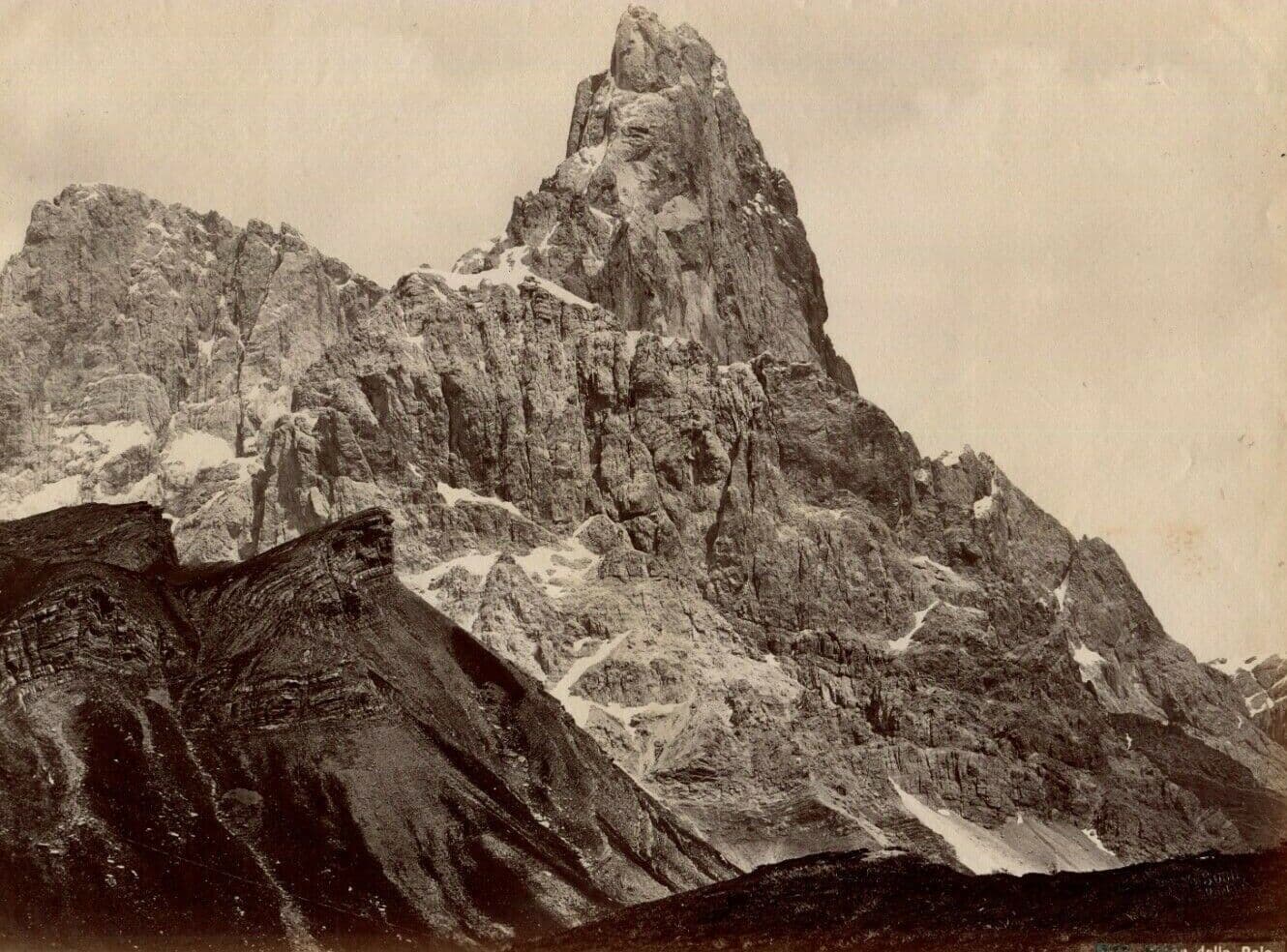 Vintage Photographs Cimon della Pala, Wurtilo Sohn 1900