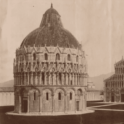 Vintage Photographs Landscape Architecture Pise, Bapsitere, Italy c. 1900 image 3