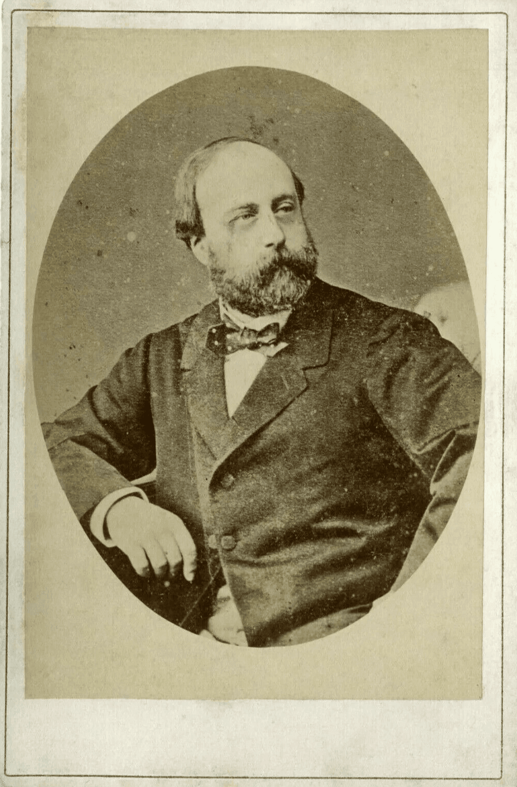CDV Photograph J.ROUMANILLE Comte de Chambord - Cabinet Card c .1880 image 4