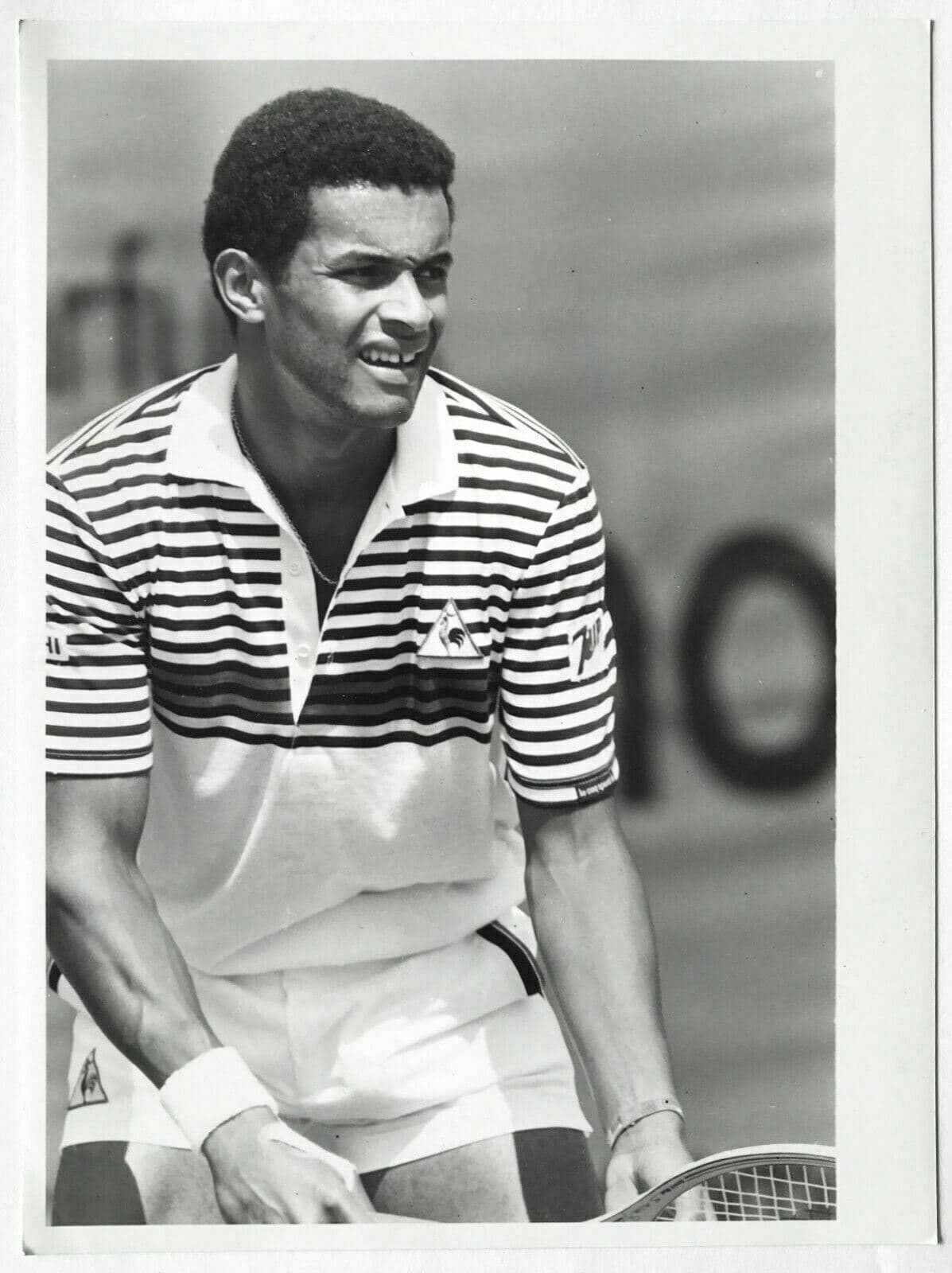 Vintage Photographs AGENCE PRESSE SPORT - Yannick Noah c. 1980 x4 image 2
