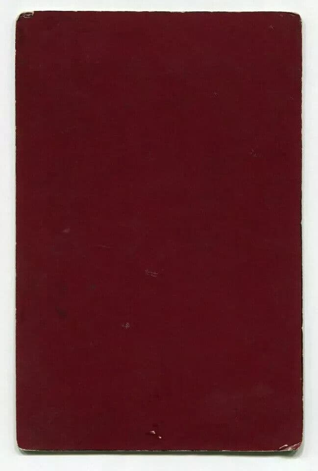 Original Vintage Photography Cabinet Card G.DURAND - Military, Dedication c 1888 image 5