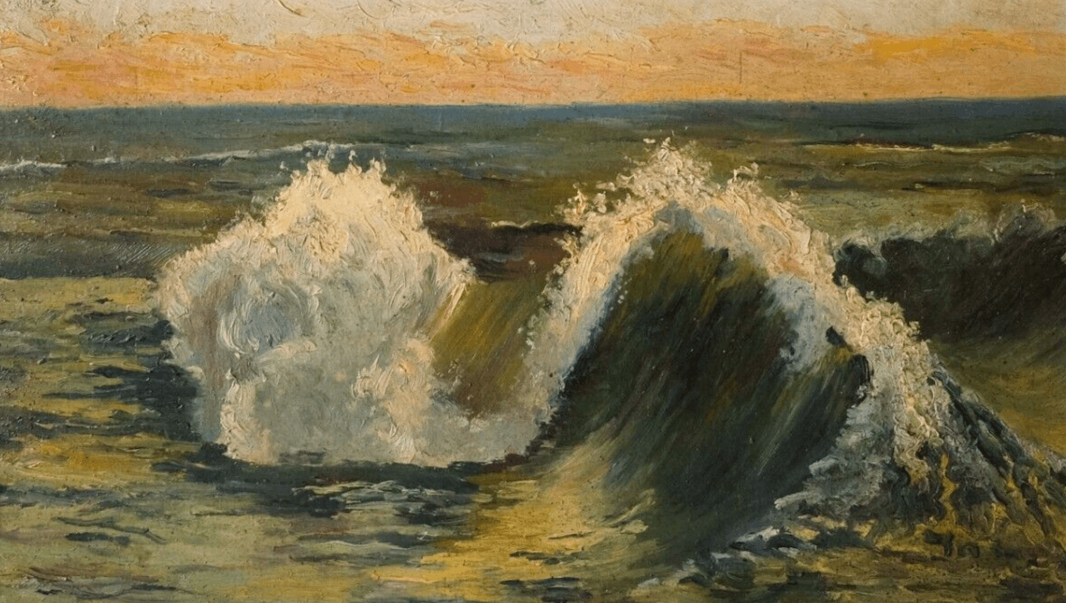 Maritime Painting Seascape, Wave, Seaside image 1
