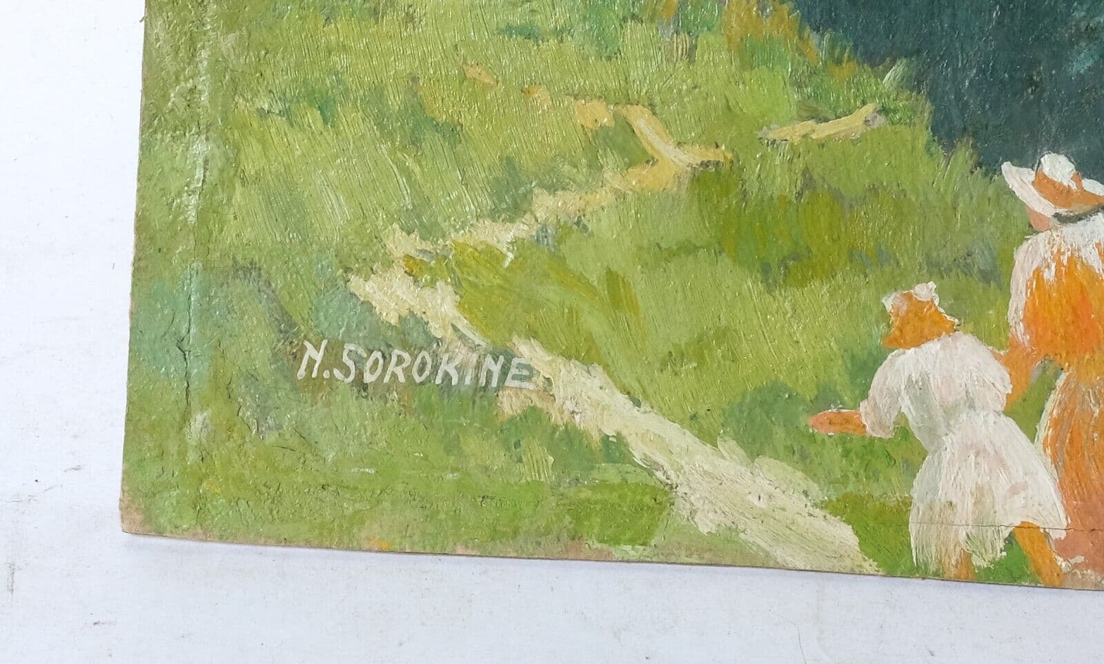 Antique Original Painting Nicolas SOROKINE (XIX-XX) Landscape image 7