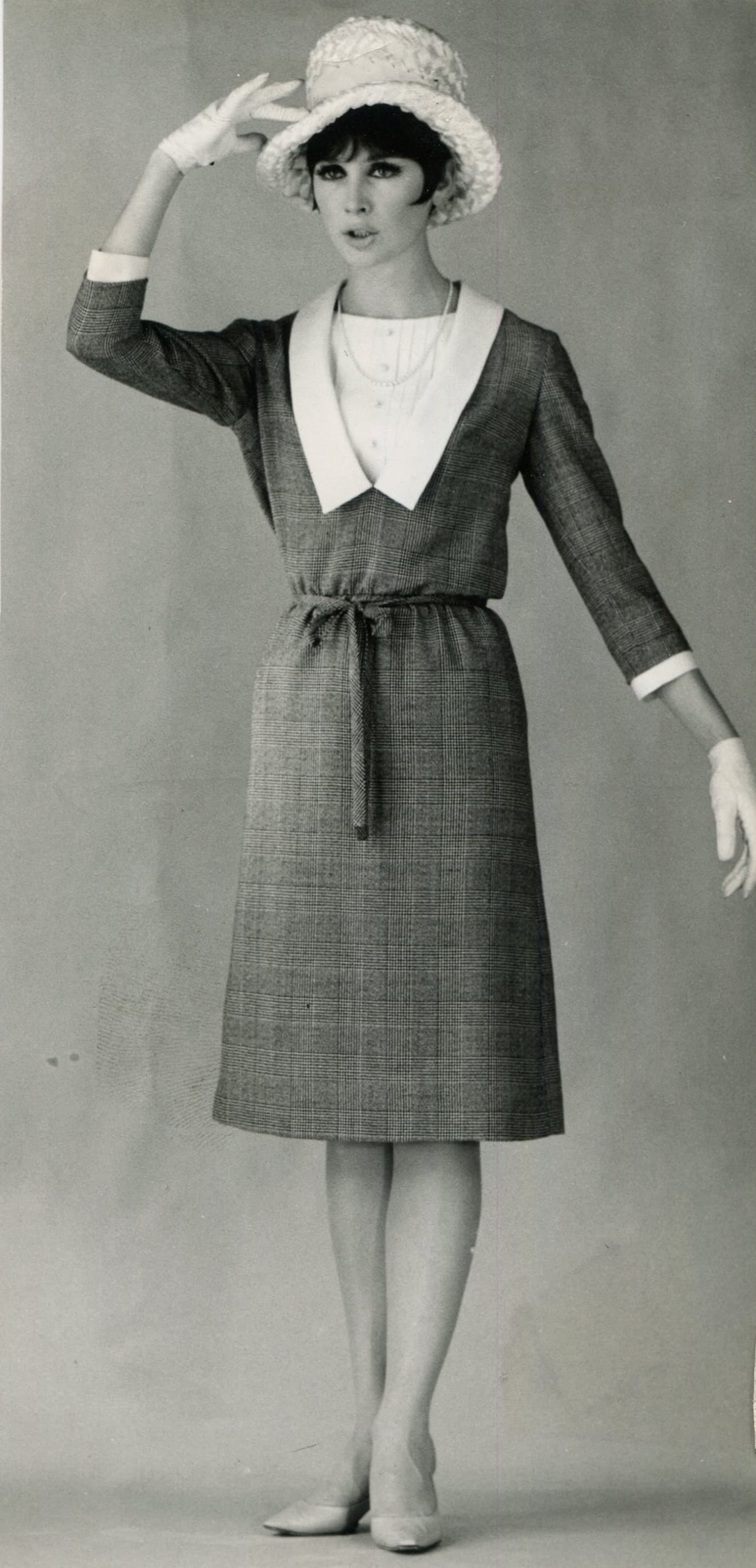 Woman with Hat Photograph 1960'