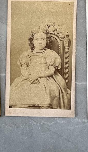 Lot of 10 Antique CDV Photos - 19th Century Children & Young Adults image 7
