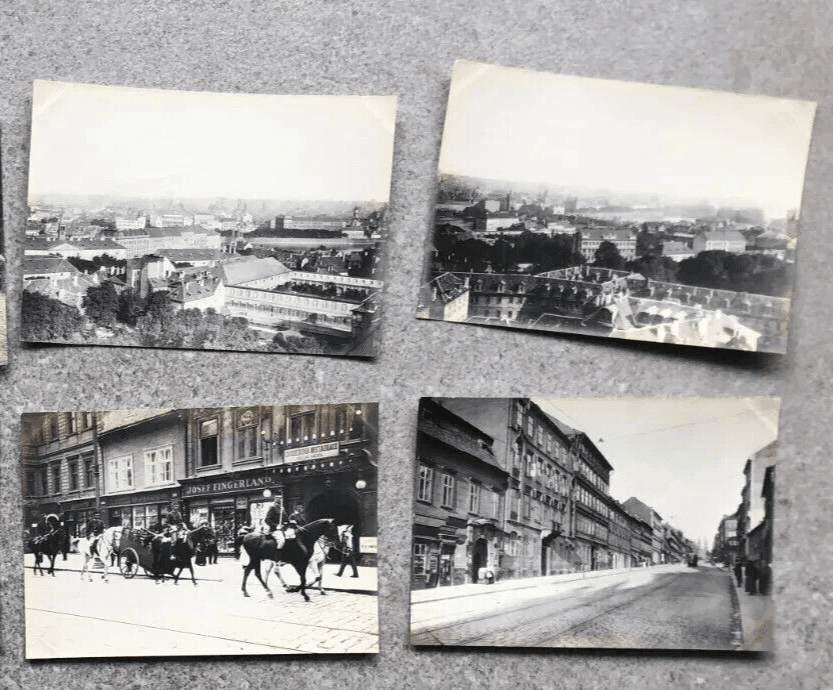 Vintage Photographs Lot x14  Cityviews, Prague Landscapes 1902 image 5