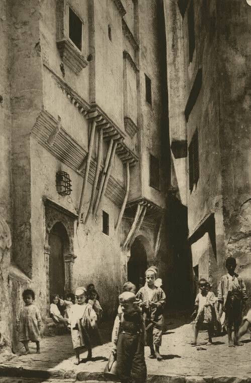 Vintage Photographs R.PROUHO - Kids in the Street , Algeria c. 1910 image 4