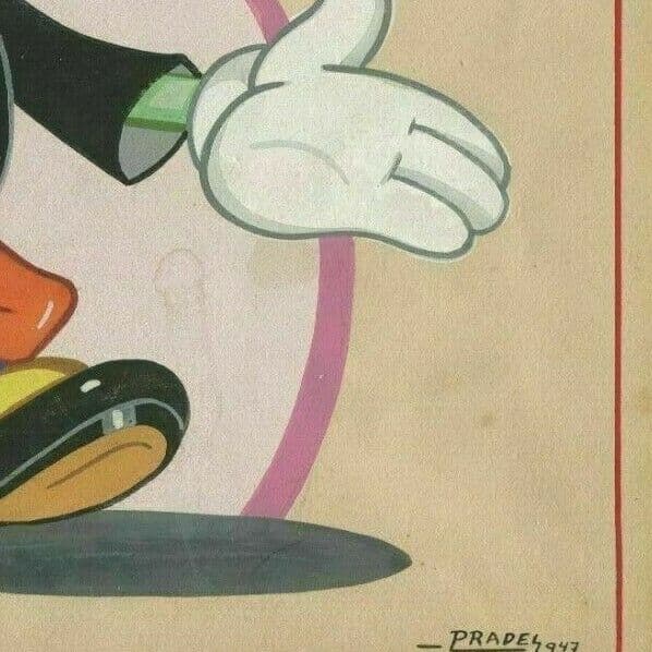 Drawing Jiminy Cricket, Disney, Pinocchio 1957 image 3
