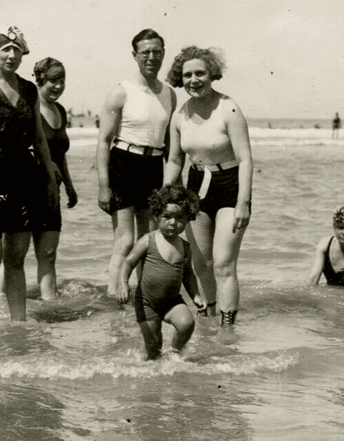 Vintage Photography Original BeachTime with the Family 1920' image 3