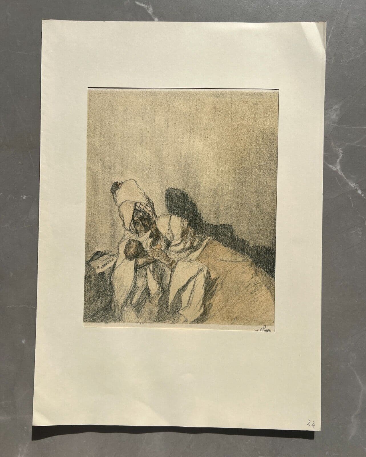 Vintage Print Religious, Bible, Abel Pann image 5