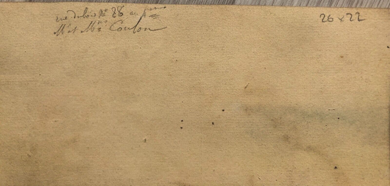 Antique Original Drawing Dominique Antoine MAGAUD (1817-1899) St Vincent de Paul image 7