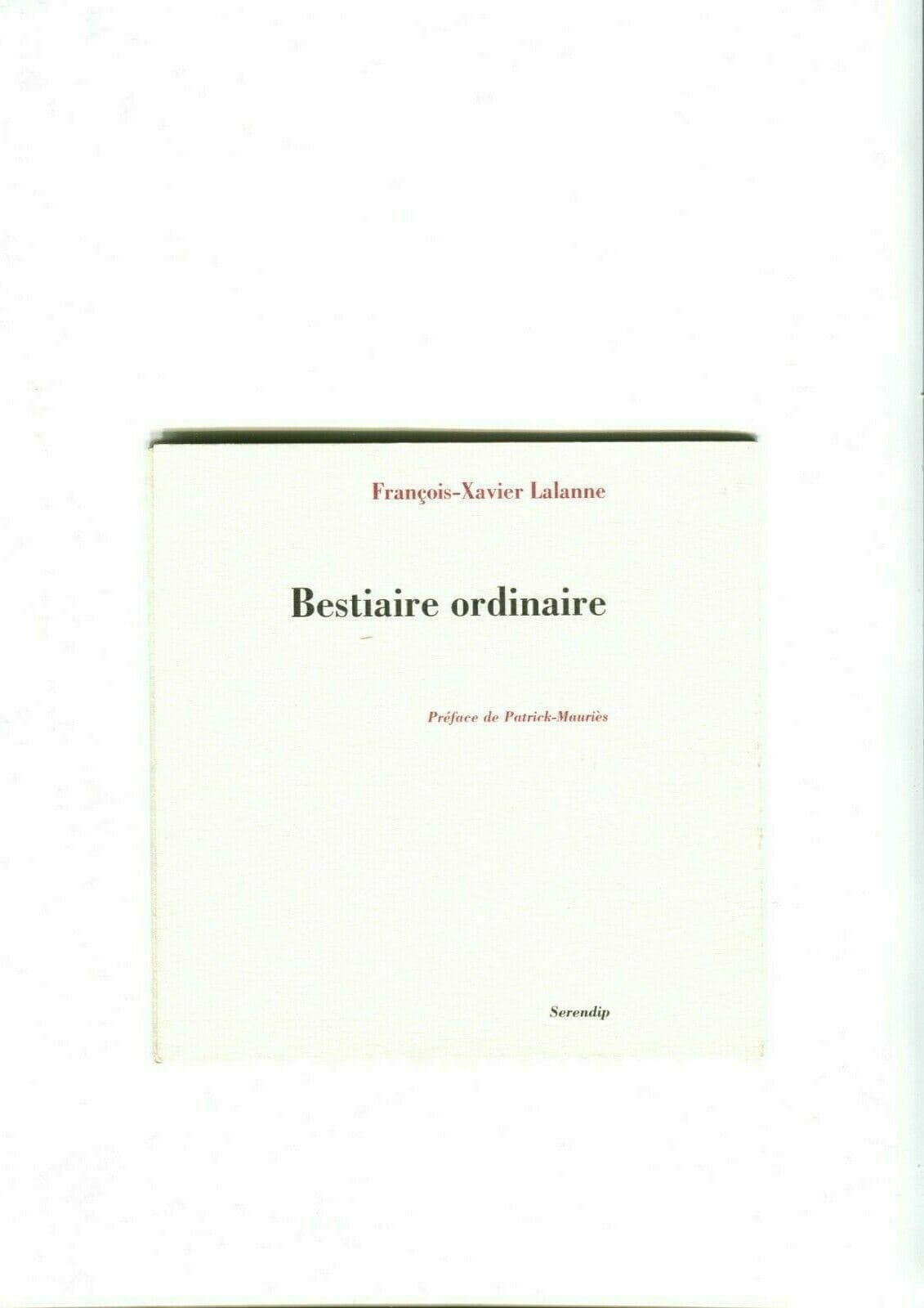 François-Xavier LALANNE (1927-2008) Invitation Exhibition - Bestiaire Ordinaire image 4