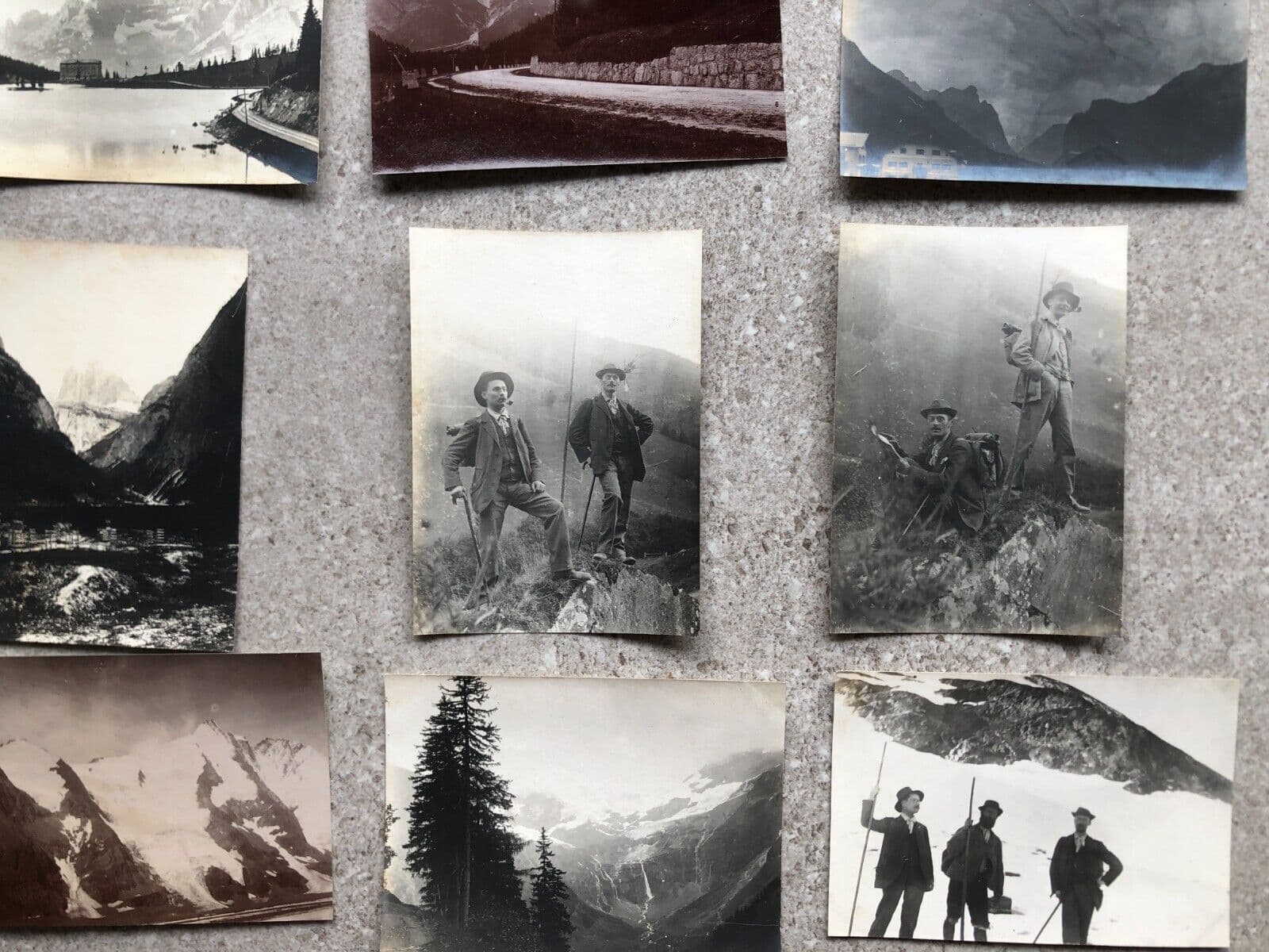 Vintage Photographs Lot x9 Mountain Landscape 1902 image 2