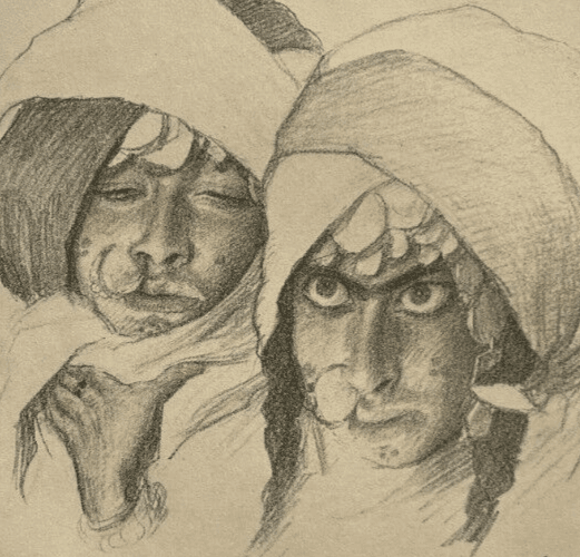 Vintage Lithography Abel Pfeffermann PANN (1883-1963) Bible, Billah, Zippah image 3