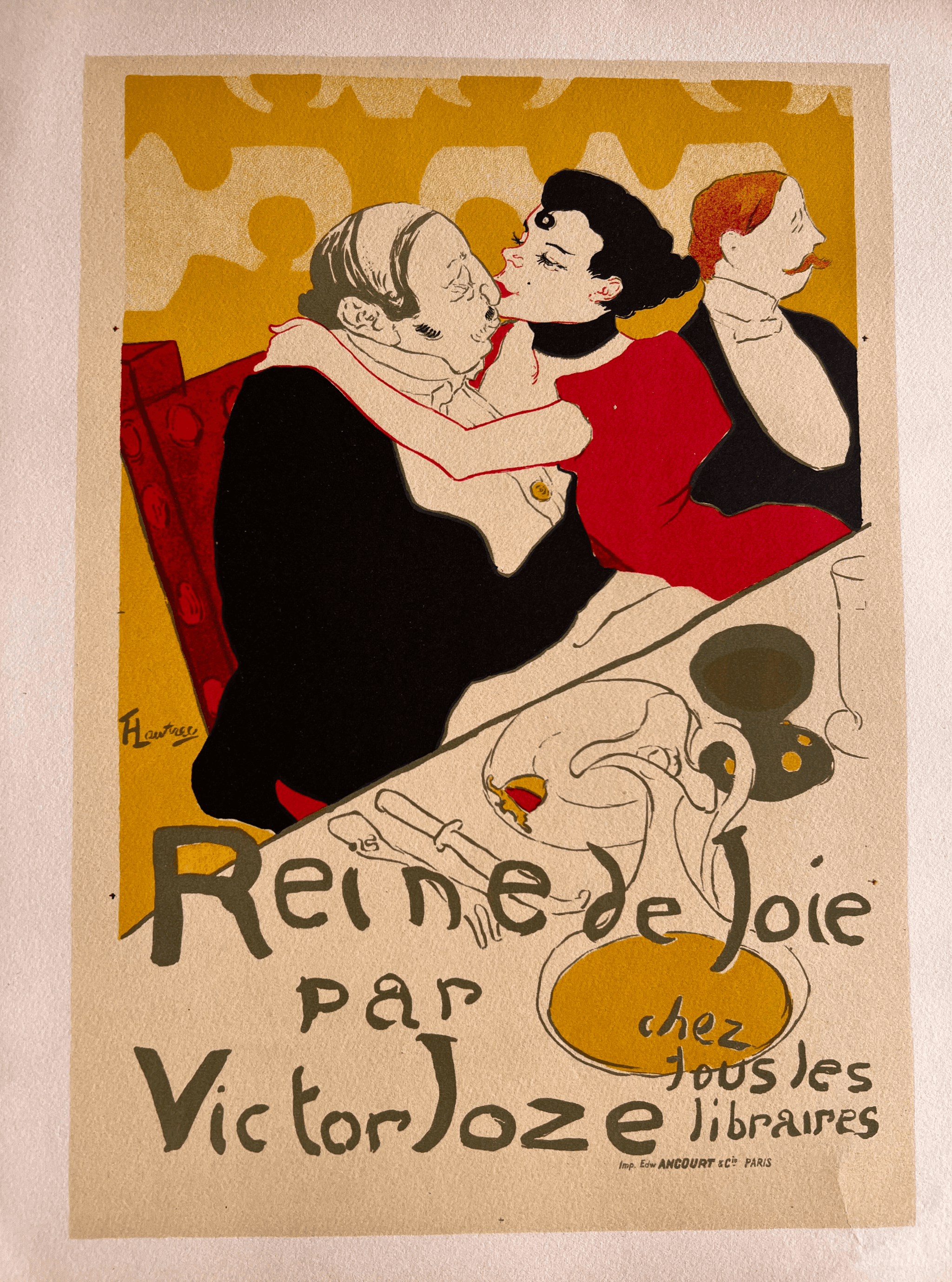 Print La Reine de Joie by Victor Joze image 2