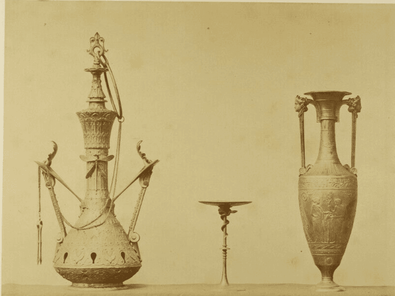 BISSON FRÈRES F. Barbedienne Bronze Art, 7 AlbumenPhotographs image 1