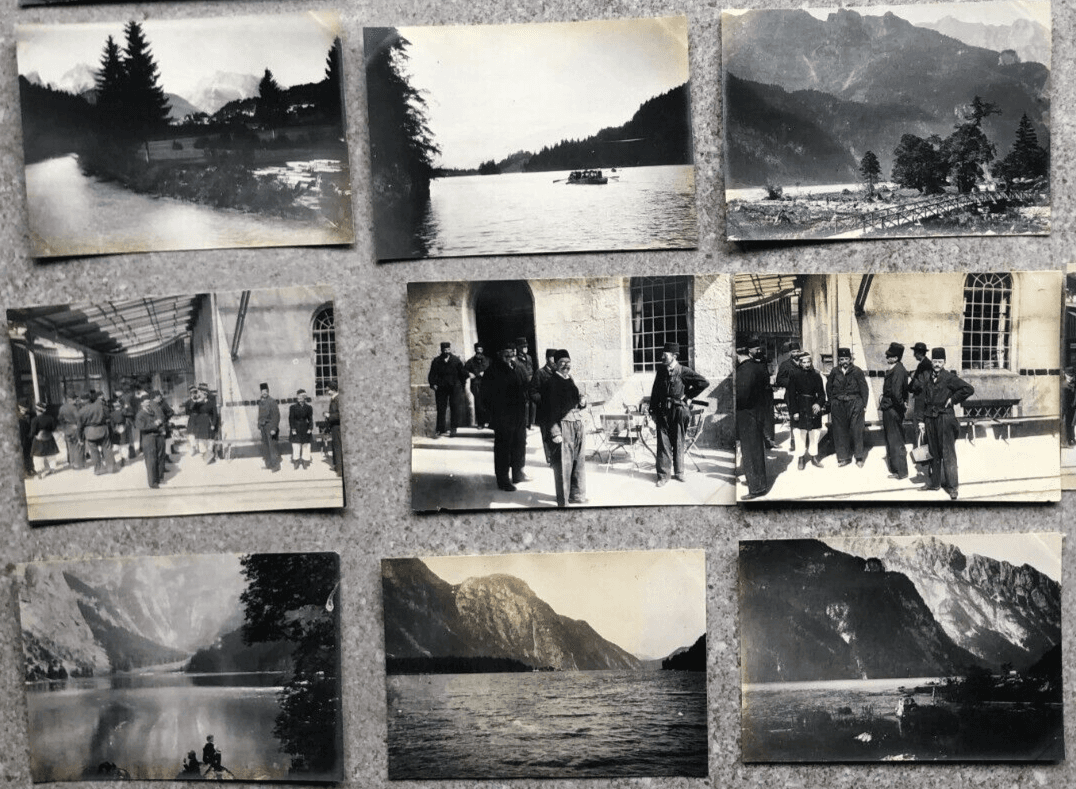 Vintage Photographs Lot x16 Mountain and People Landscape image 1
