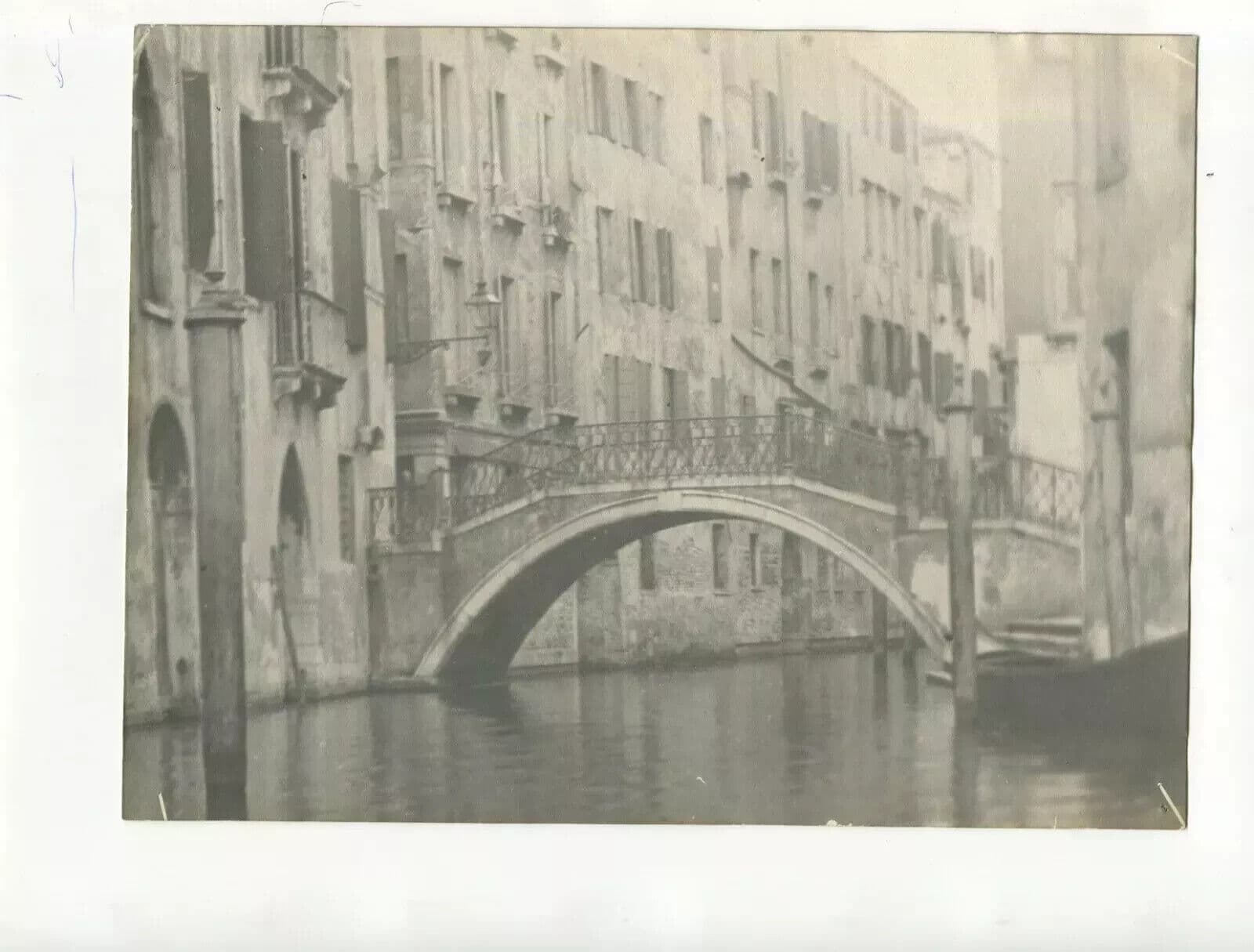 Vintage Photographs Venice Canal, Italy image 7