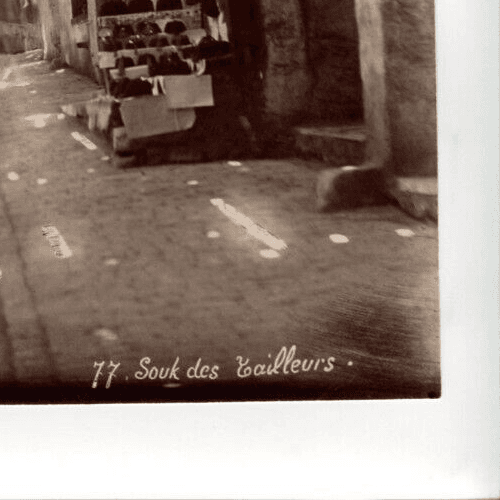 Vintage Photographs Africa, Orientalism, Tunis, Souk image 4