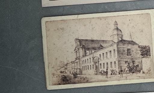 Antique Architectural Photo Cards Set - Historical Buildings, Landscapes, and image 8