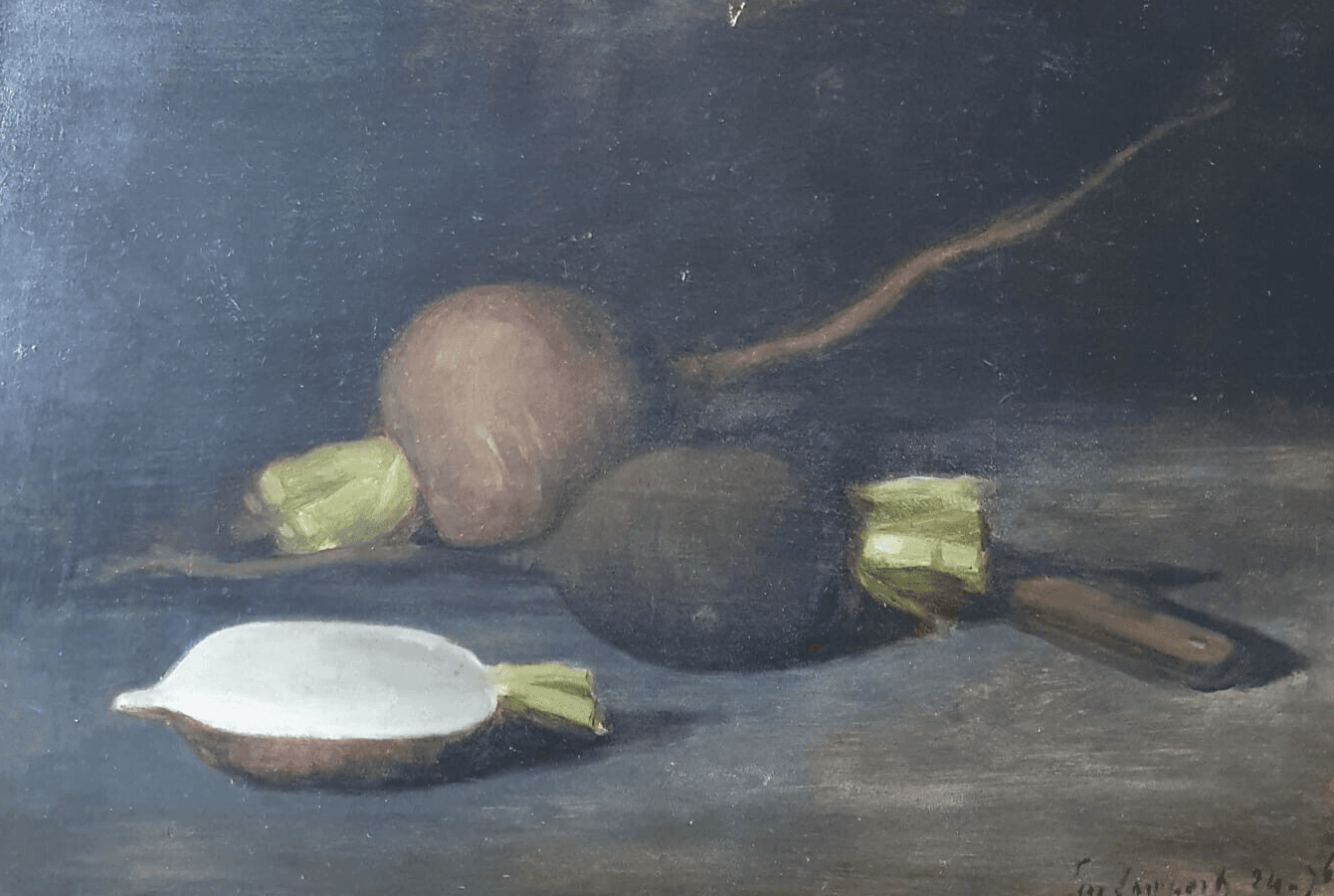 Antique Painting Original Still Life, signed Louis Eugène LAMBERT (1825-1900)