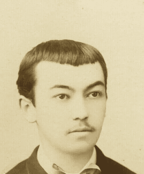 Vintage Photographs Young Boy Portrait - Algeria, Albumen c. 1880