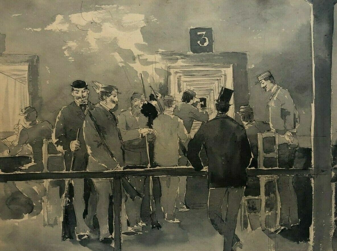 Drawing Shooting Range, Rifle image 1