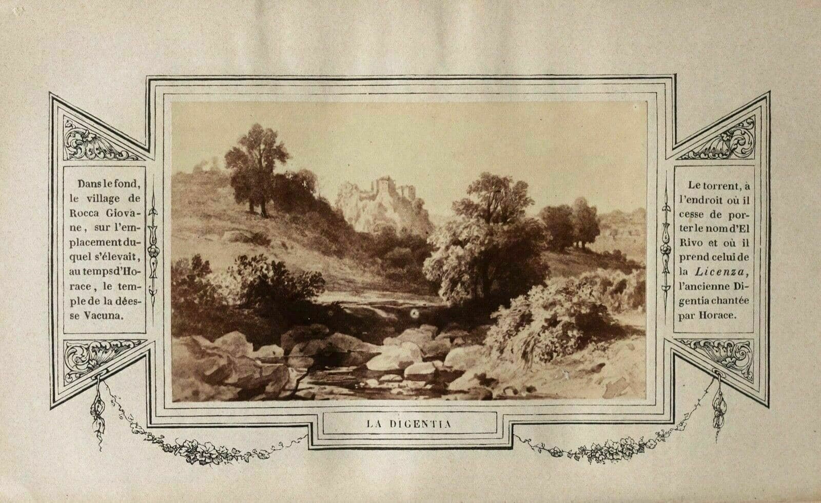 Albumen Print HORACE BOOK QUINTI HORATII FLACCI OPERA - DIDOT 1855 image 1