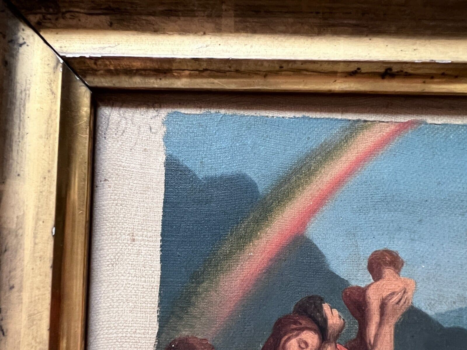 Painting The Sacrifice of Noah, Rainbow c. 1830 image 2