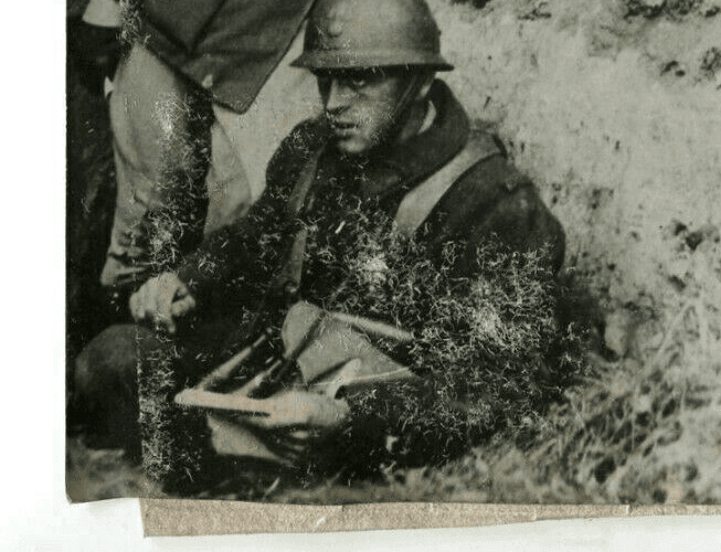 Vintage Photographs FRANCE PRESSE - Observatory on the front WWII 08.10.1939 image 2