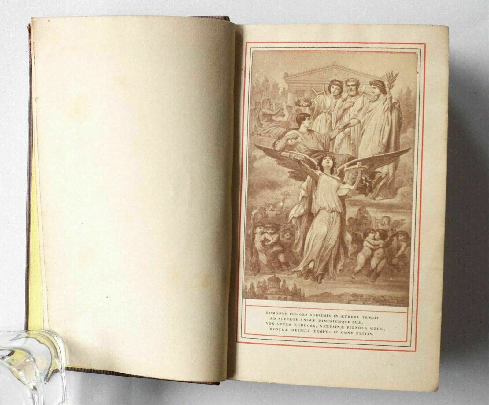 Albumen Print HORACE BOOK QUINTI HORATII FLACCI OPERA - DIDOT 1855 image 6